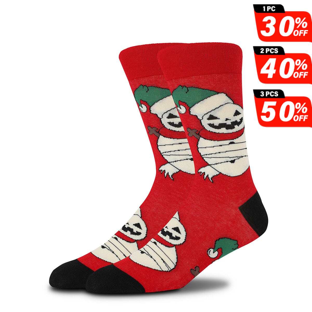 Scary Snowman Socks | Nueshiny