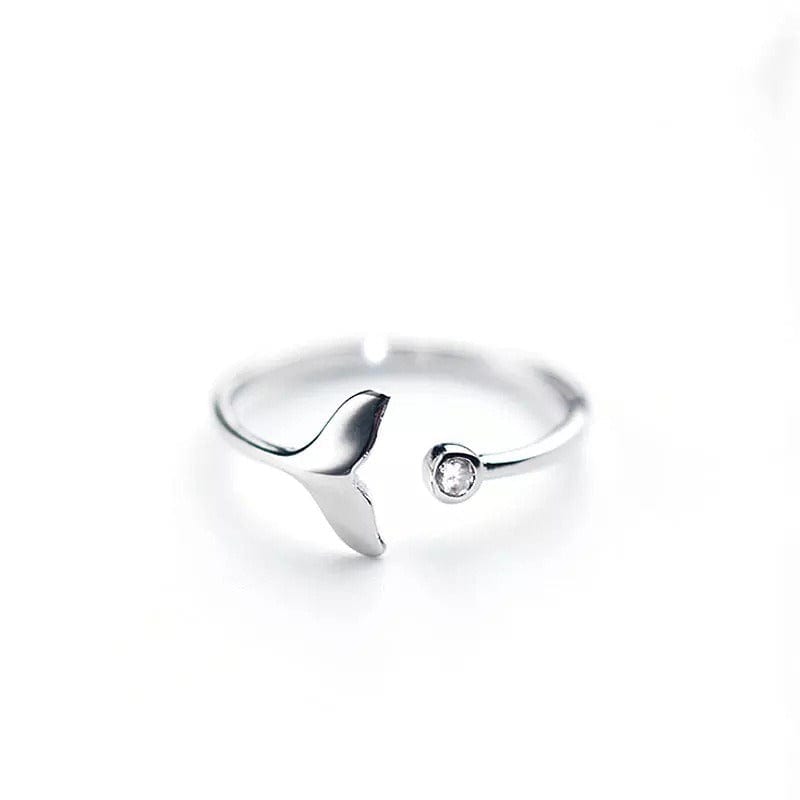 Silver Mermaid Tail Ring | NueShiny