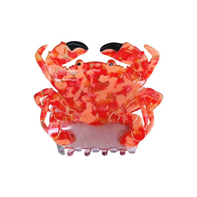 Medium  Red Crab Hair Claw | NueShiny