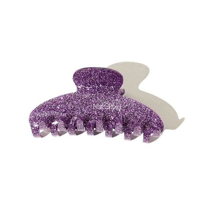 Purple Glitter Claw Clip丨NueShiny