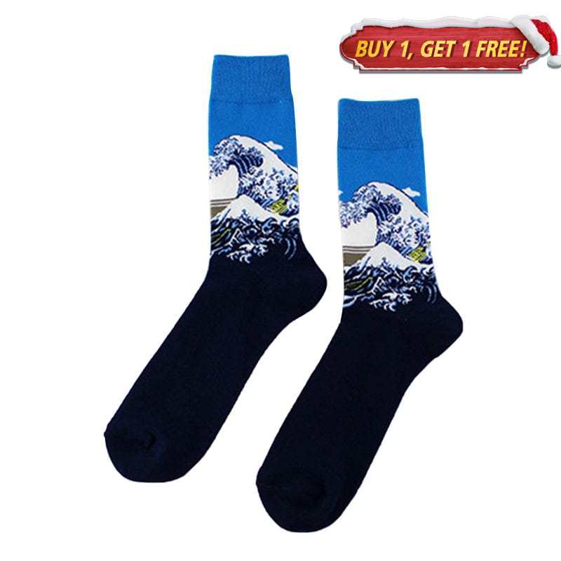 Sea Wave Socks丨NueShiny