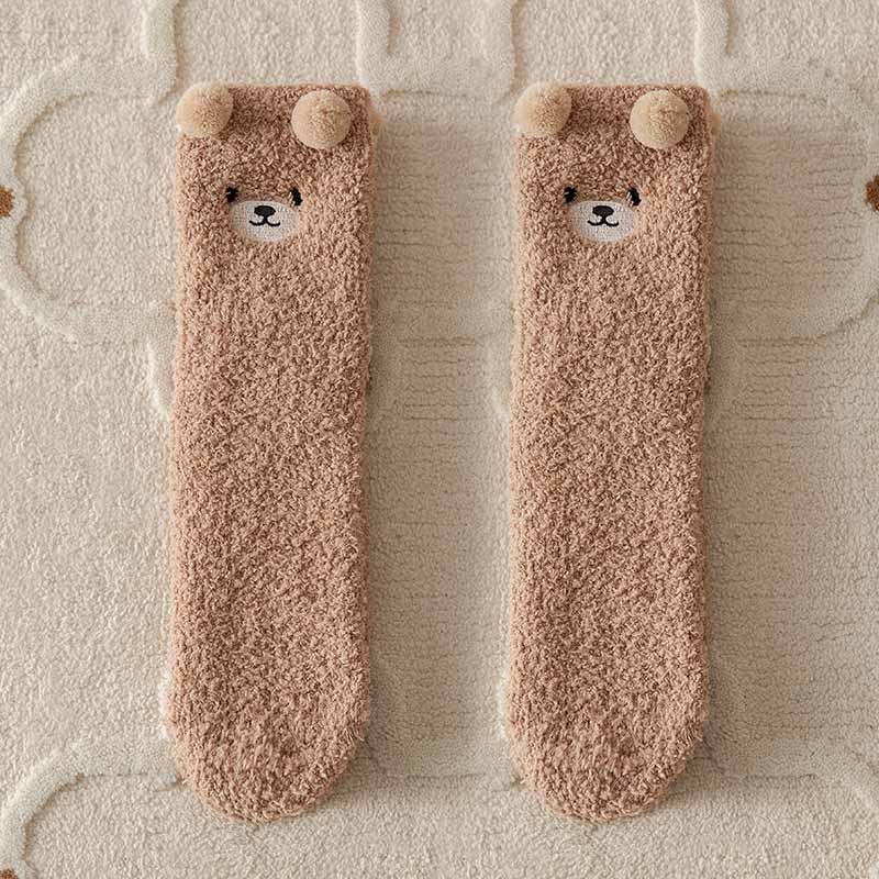 Creamy Fleece Thick Socks丨NueShiny