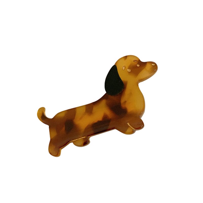 Small Dachshund Hair Claw | NueShiny