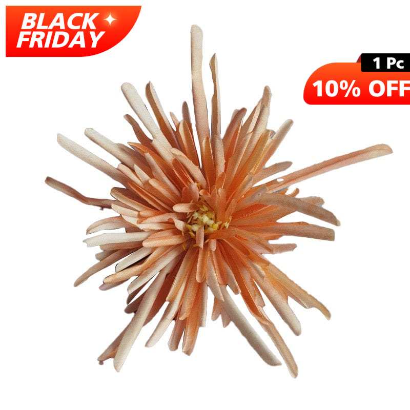 Large Champagne Red Spider Lily Hair Claw | Nueshiny