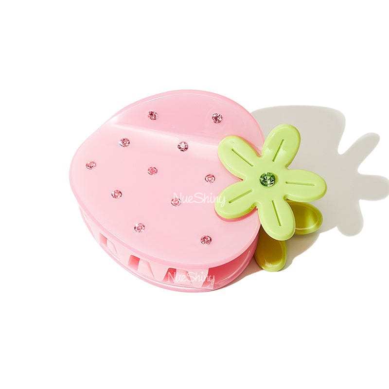 Pink Strawberry Sweet Trend Hair Claw