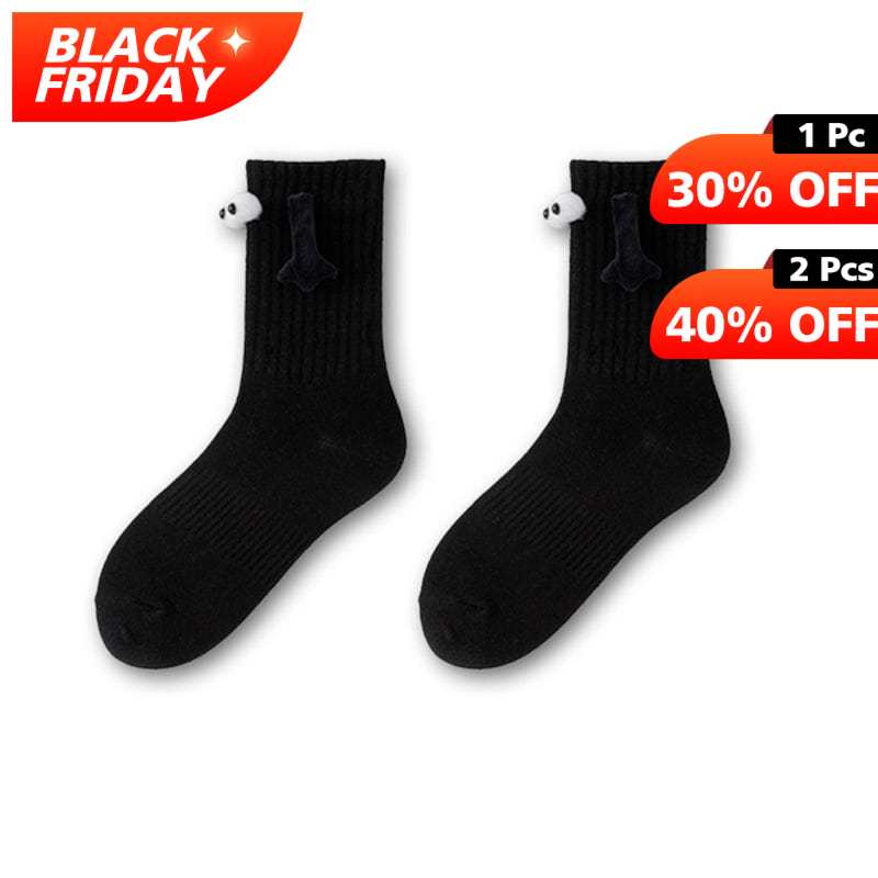 Couple's Black Socks丨NueShiny