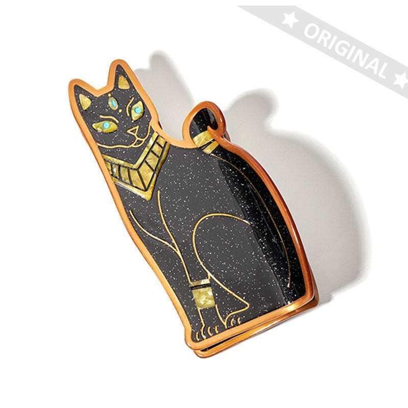 Jumbo Bastet the Black Cat Hair Claw | NueShiny