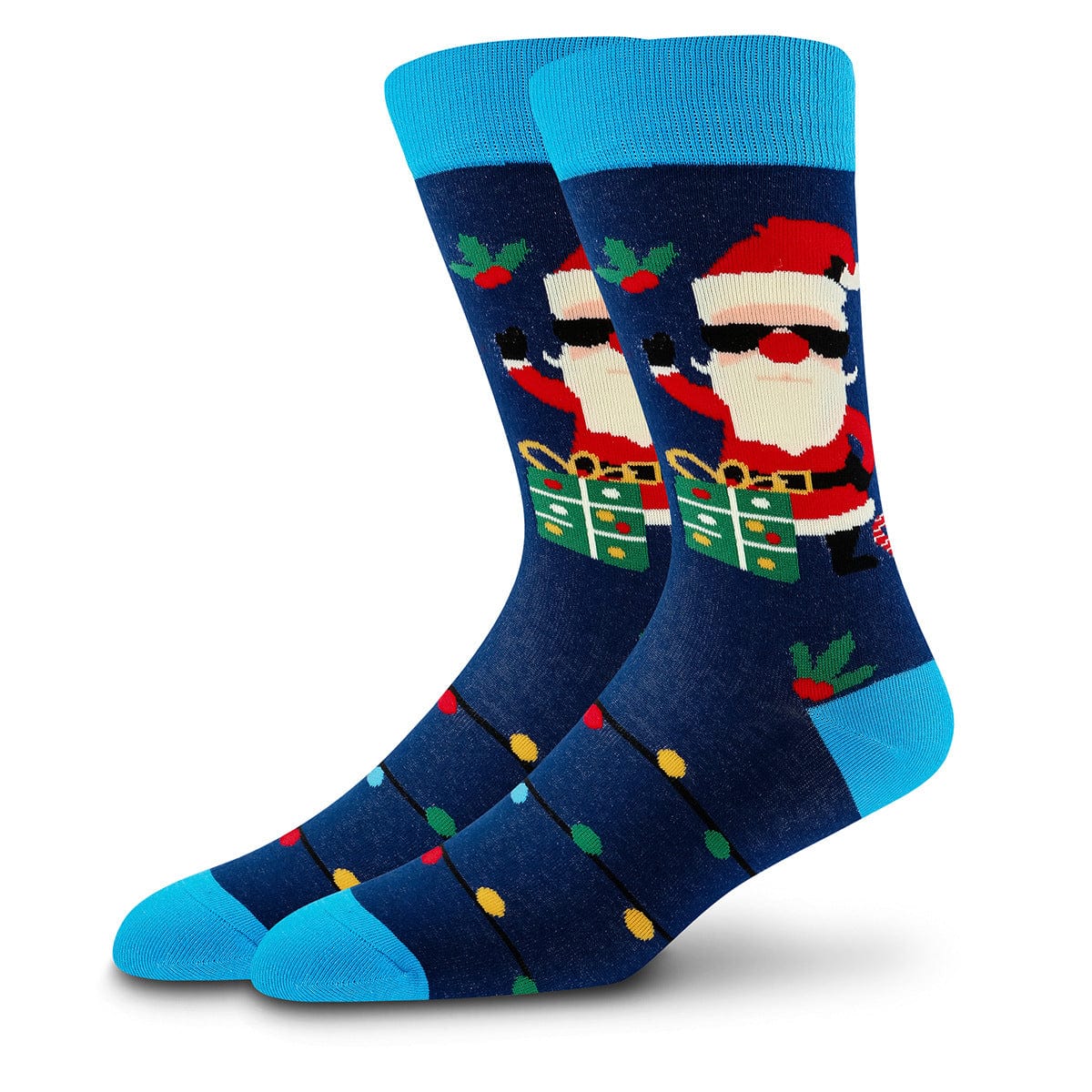 Sunglasses Santa Socks | Nueshiny