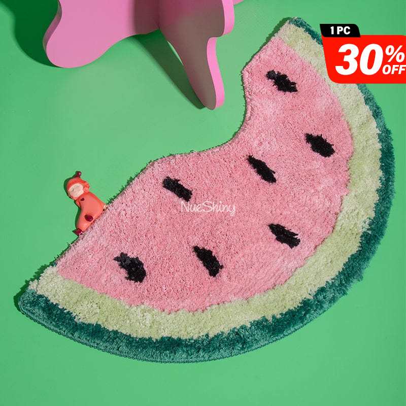 Unique Bath Rugs Watermelon丨NueShiny