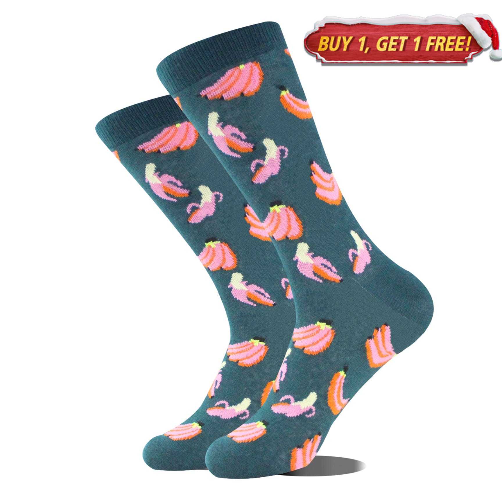 Pink banana Socks | Nueshiny