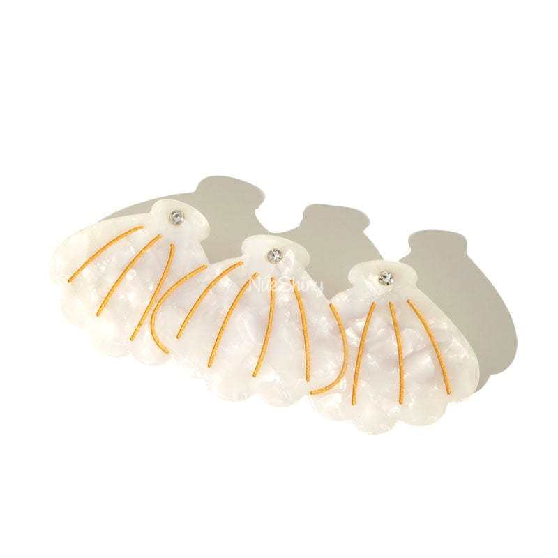 Milk Seashell Hair Clip丨NueShiny