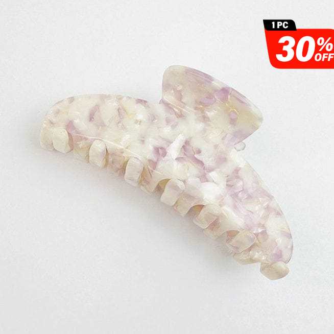 Marble Texture Fashion Hair Claw Clip