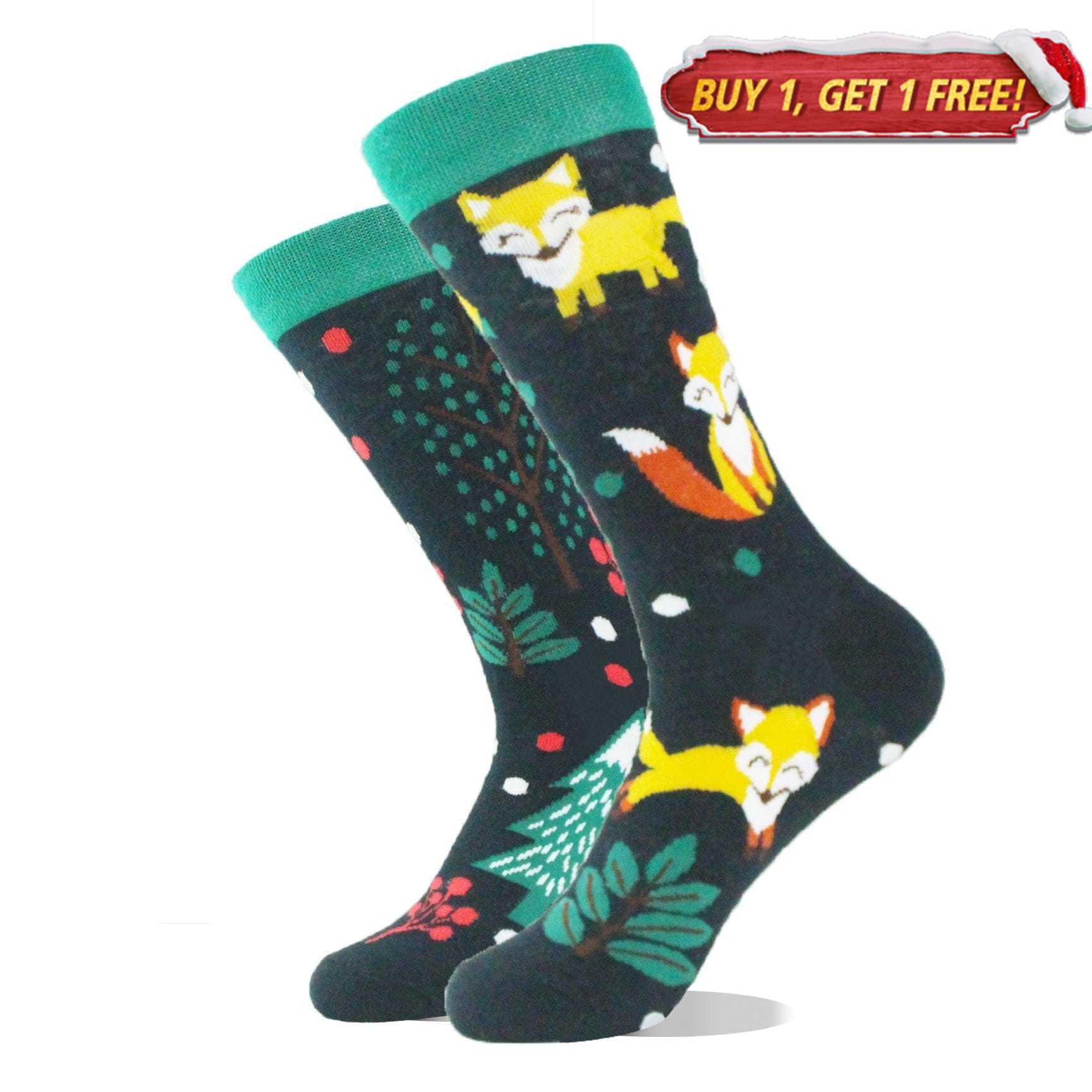 Fox Mismatched Socks | Nueshiny