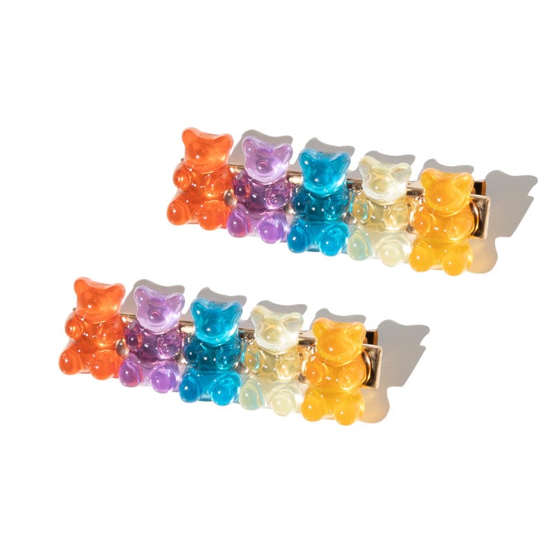 2Pcs Gummy Bear Hair Clips丨NueShiny