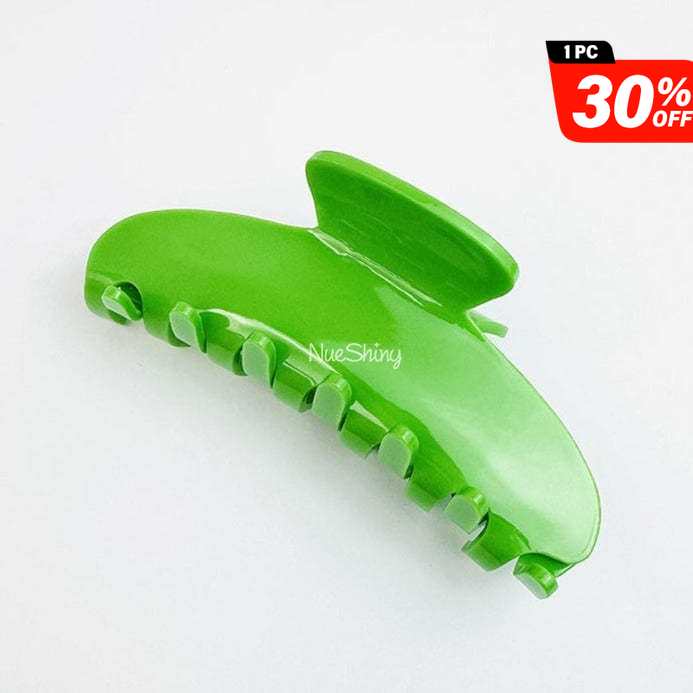 Light Green Color Acetate Hair Claw Clip丨NueShiny