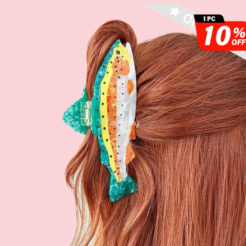 PRE-SALE Jumbo Trout Hair Claw | Nueshiny