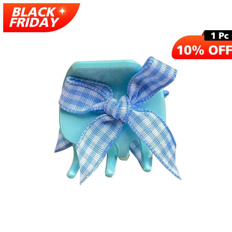 Mini  Blue fresh bow Side Clip | Nueshiny