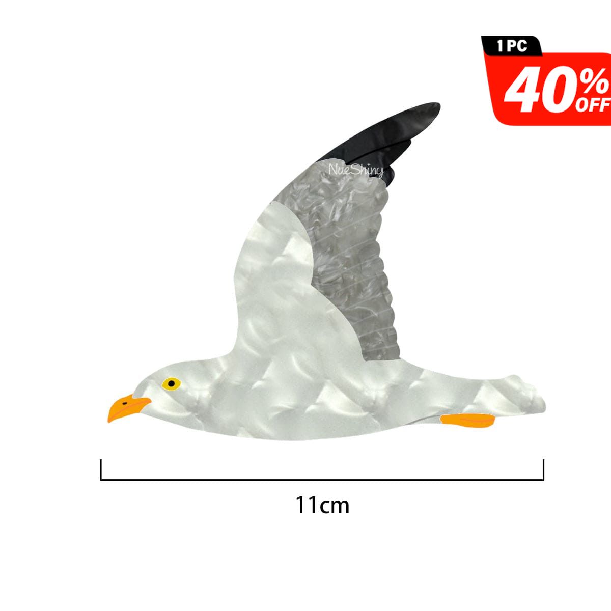 Pre-Sale Large Seagull Hair Claw | NueShiny