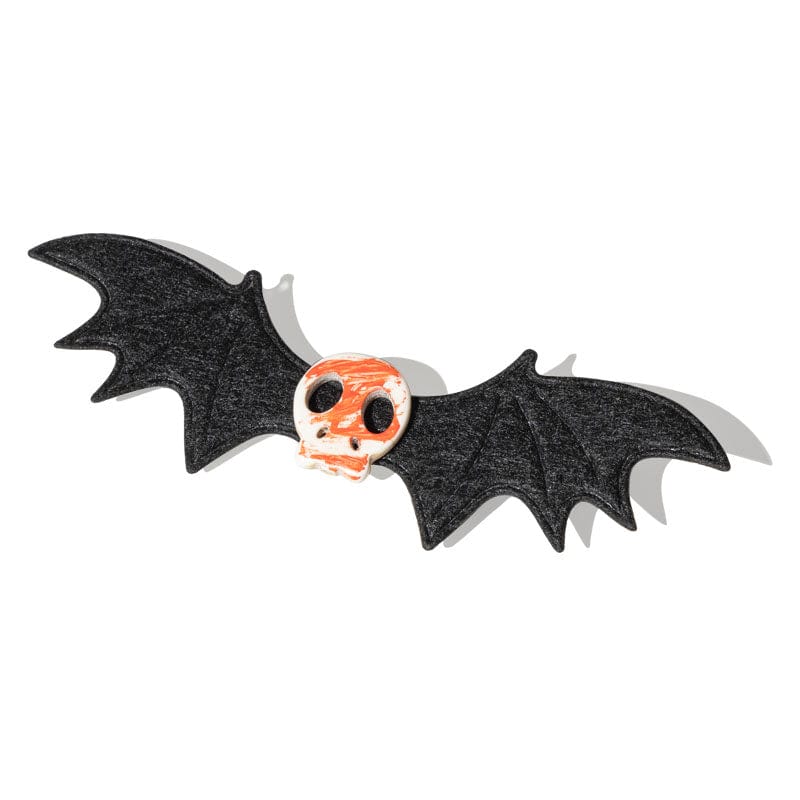 2Pcs Halloween Gothic Blood Skull Bat Wings Hair Clips丨NueShiny