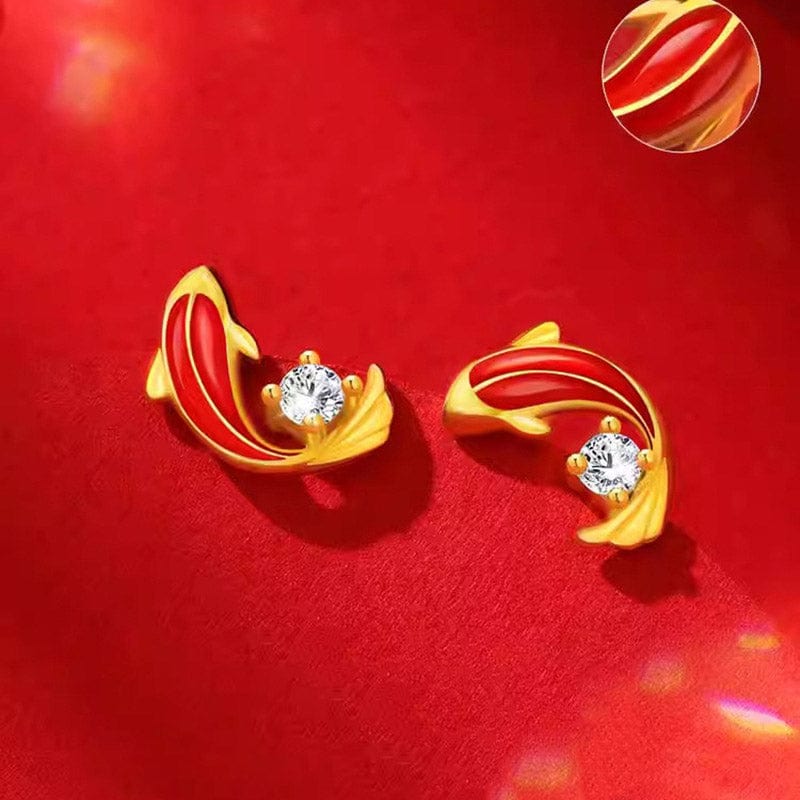 Koi Fish Earrings丨NueShiny