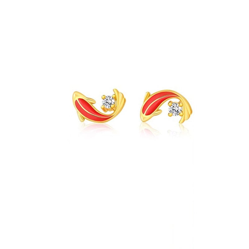 Koi Fish Earrings丨NueShiny