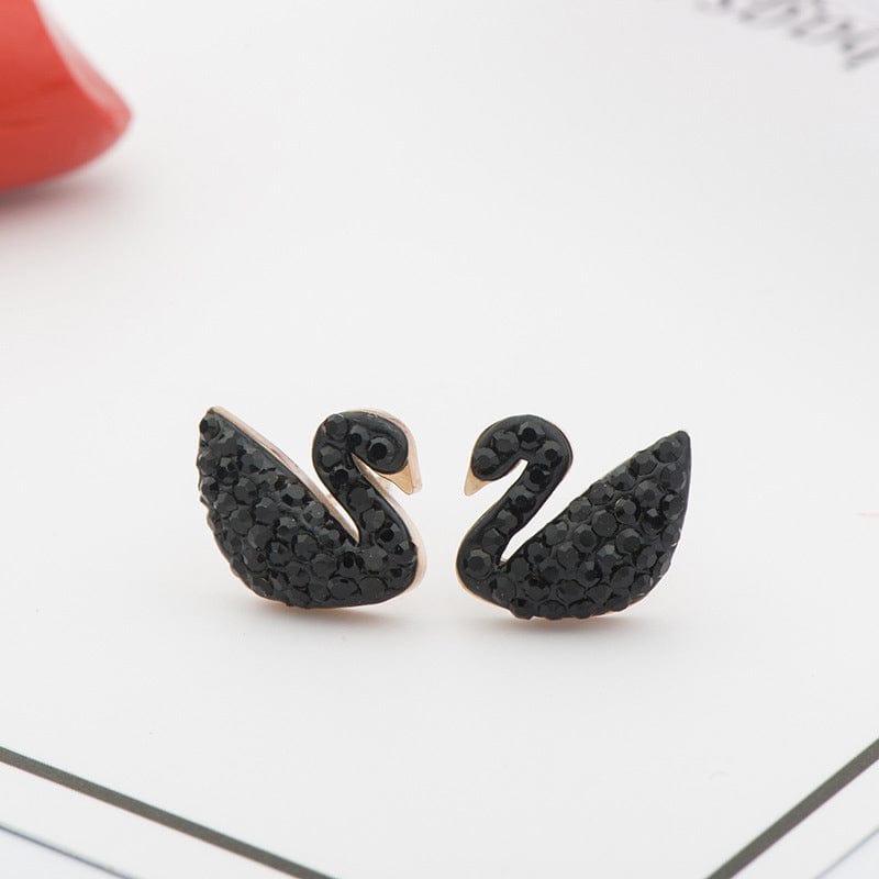 Black Swan Earrings丨NueShiny