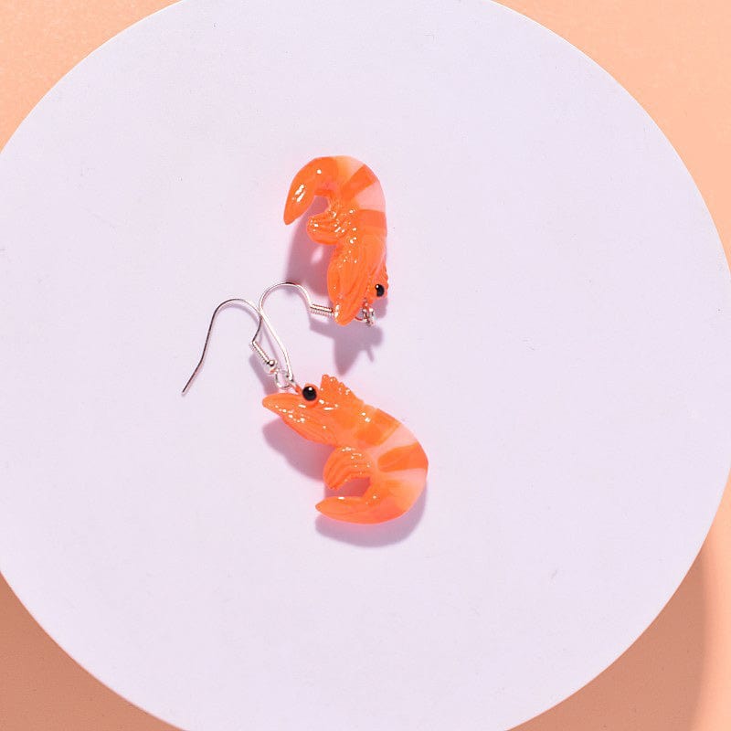 Shrimp Earrings丨NueShiny