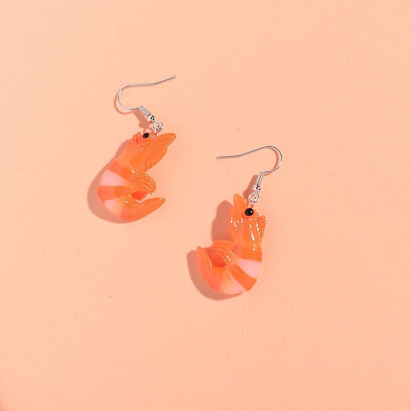 Shrimp Earrings丨NueShiny