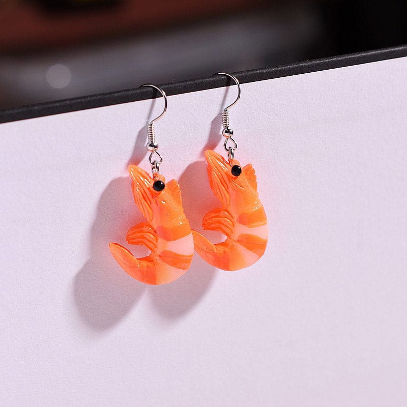 Shrimp Earrings丨NueShiny