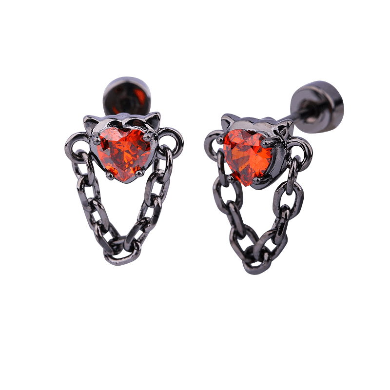 Black Cat Earrings | NueShiny