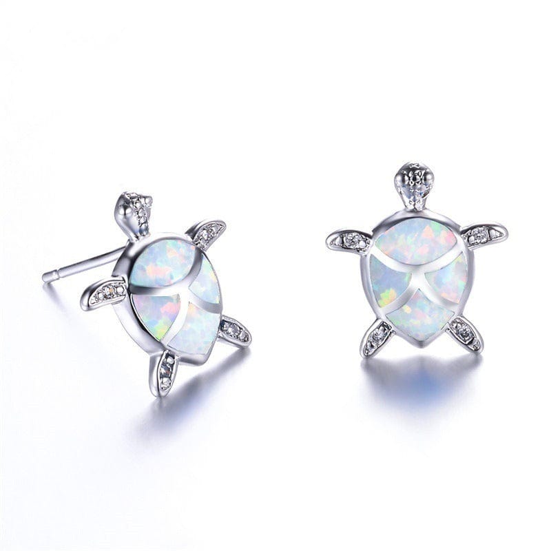 Slivery Turtle Earrings | NueShiny