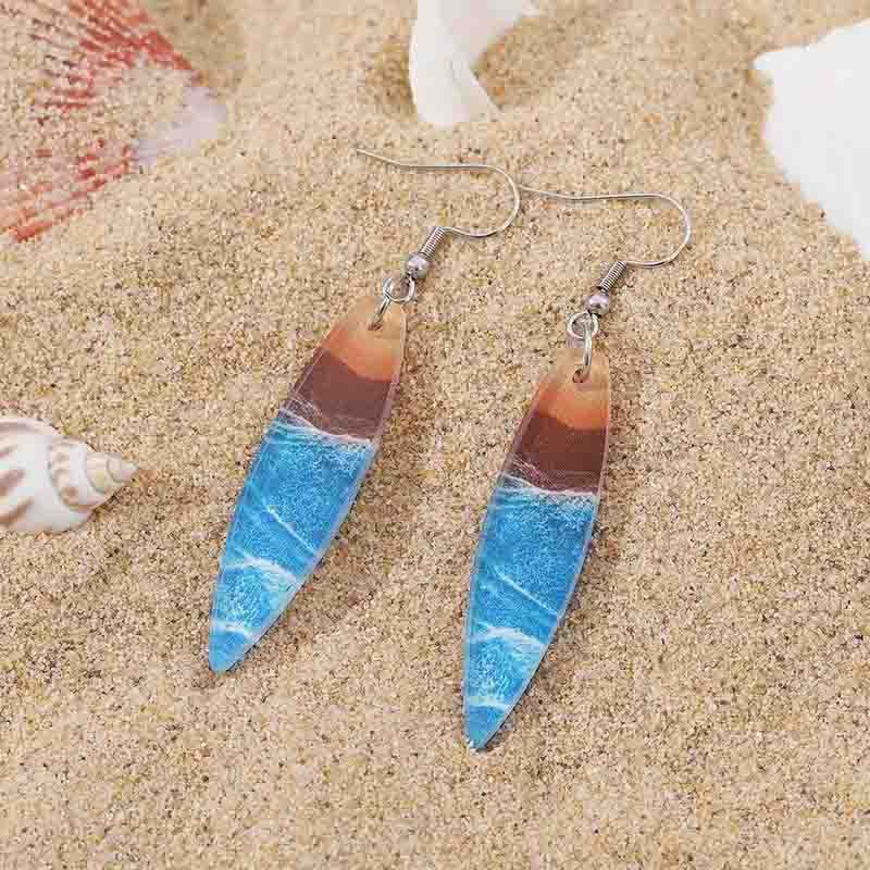 Surfboard Earrings | NueShiny