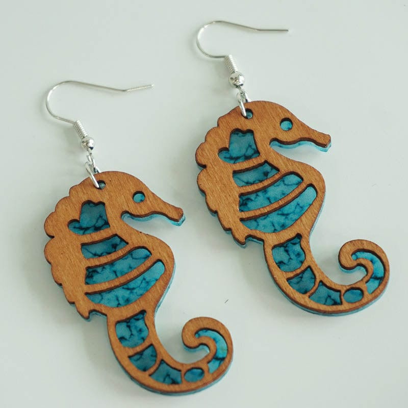 Seahorse Earrings | NueShiny