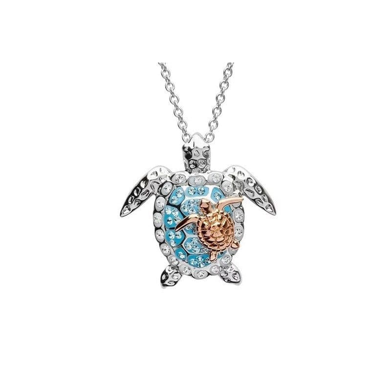 Silver Turtle Necklace | NueShiny