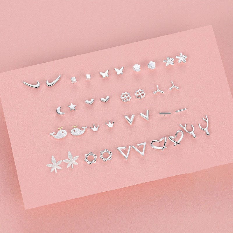 Silver Whale Earrings | NueShiny