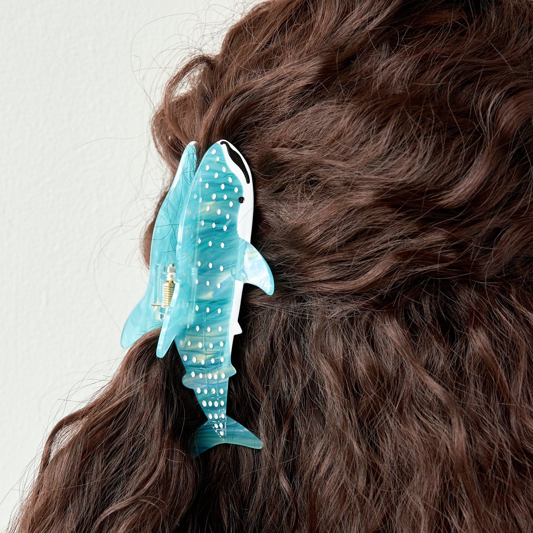 Diamond Blue Whale Shark Ocean Series Hair Claw丨NueShiny