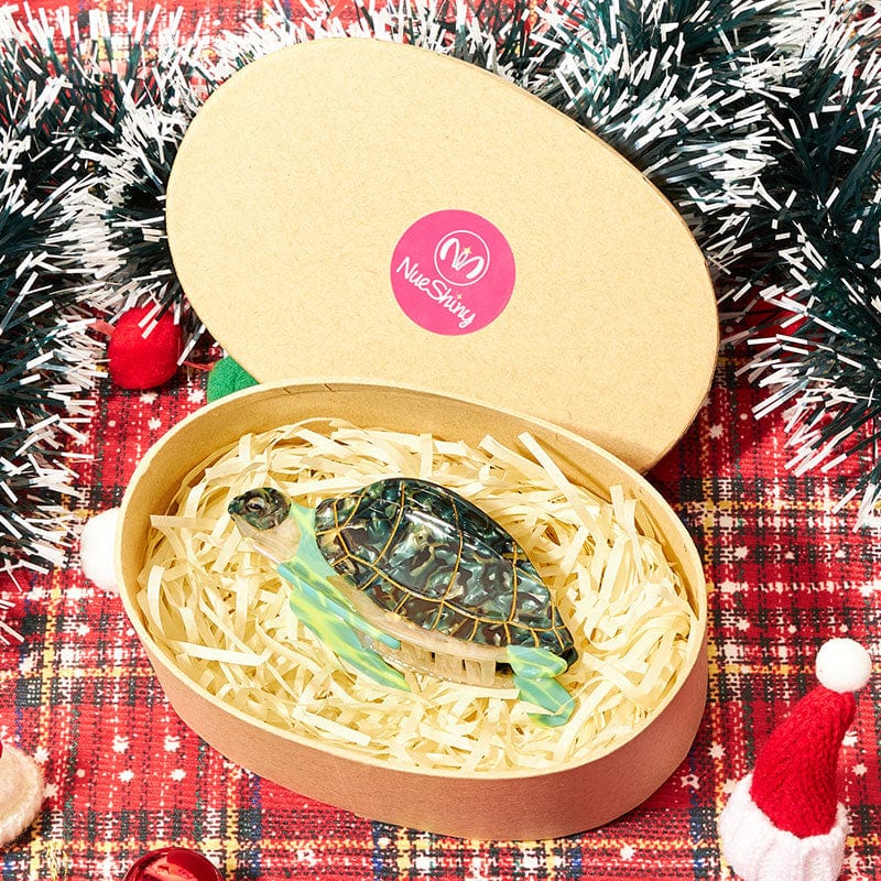 Middle Green Sea Turtle  Gift Set | NueShiny