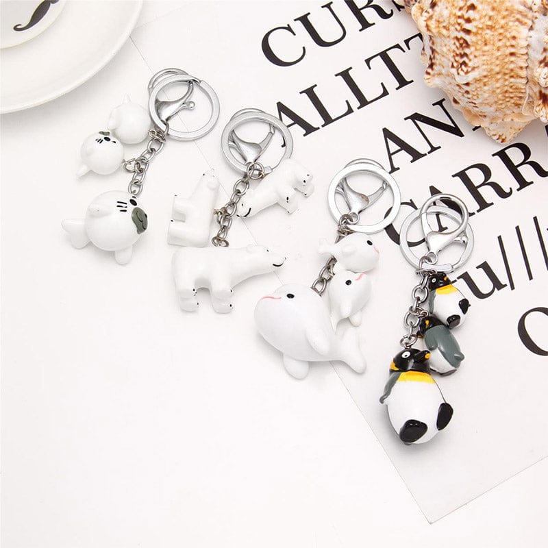 Adorable Polar Bear Keychain | NueShiny