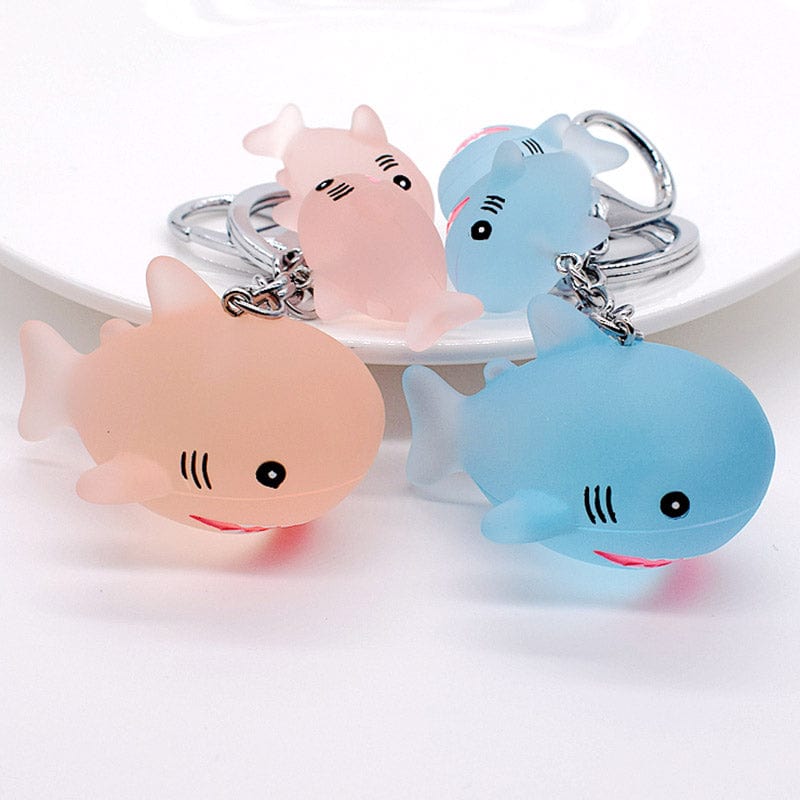 Sweet Pink Predator Shark Keychain | NueShiny