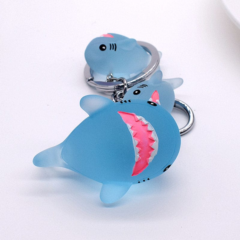 Blue Bliss Adorable Buddy Shark Keychain | NueShiny