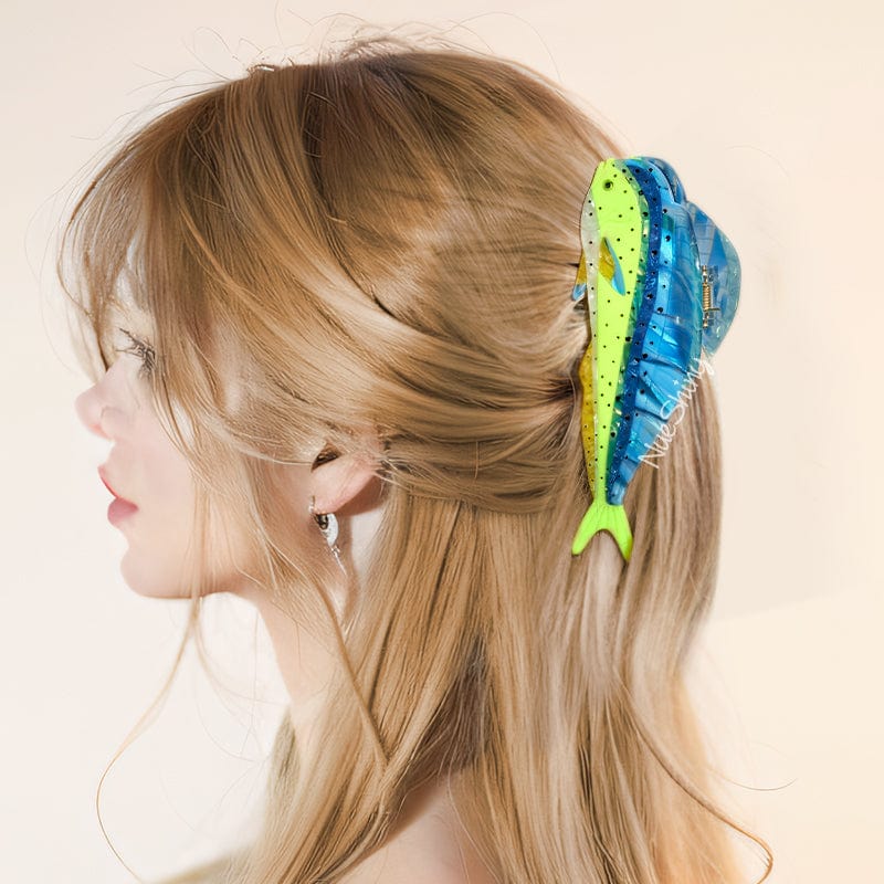 Jumbo Mahi-Mahi Hair Claw丨NueShiny