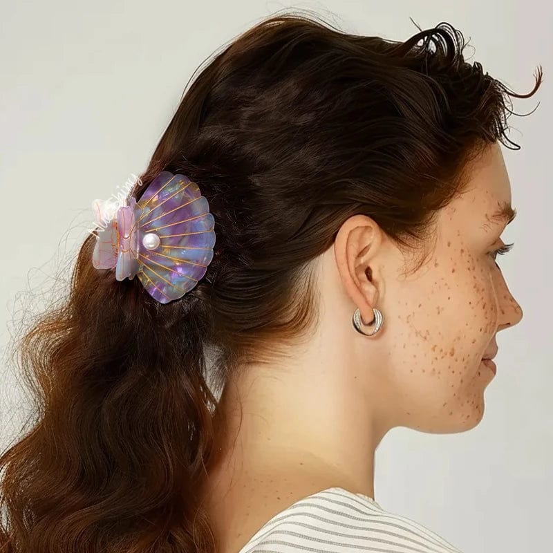 Medium Scallop Shell Hair Claw丨NueShiny