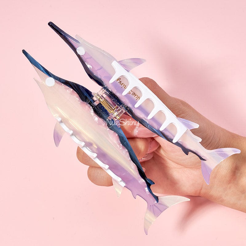 Jumbo Swordfish Hair Claw | Nueshiny