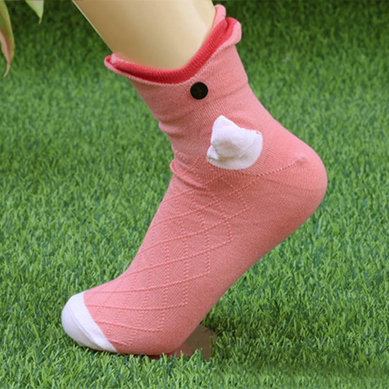 Pink Crocodile Socks | NueShiny