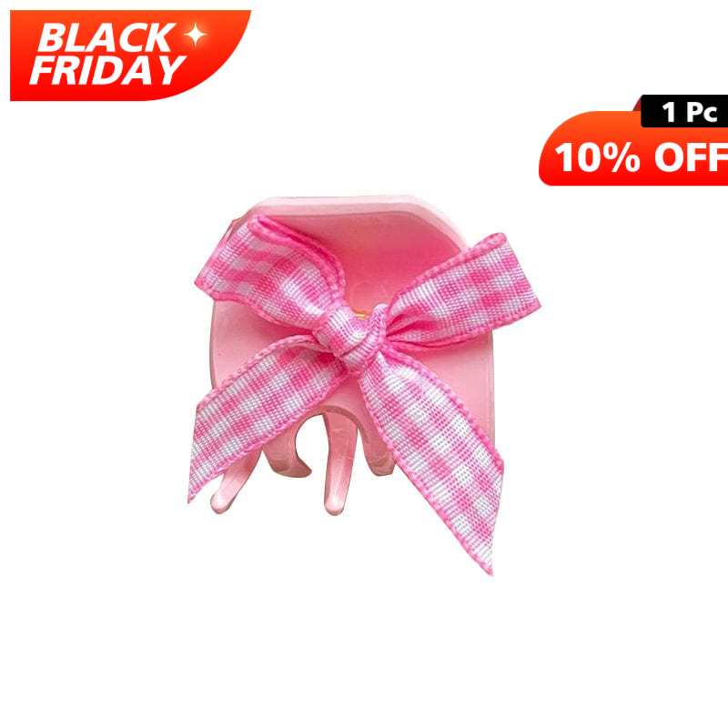 Mini  Pink fresh bow Side Clip | Nueshiny