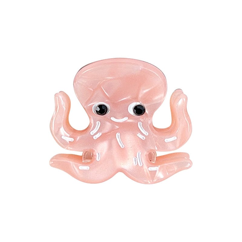 Mini Nude Pink Octopus Hair Claw | NueShiny