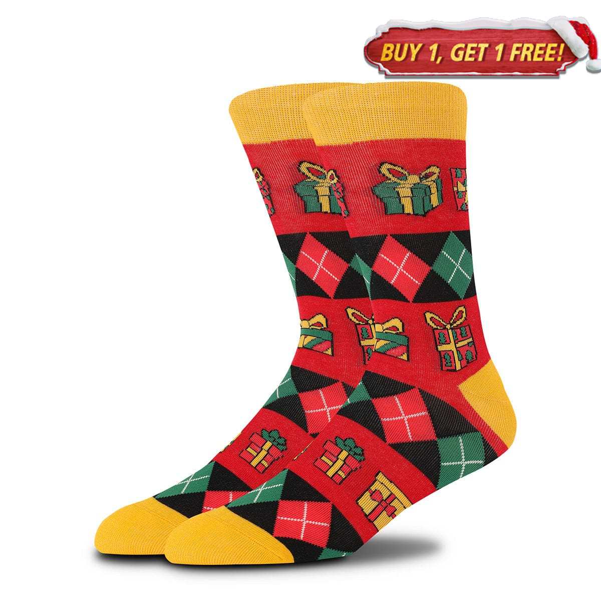 Christmas Gift Box Socks | Nueshiny