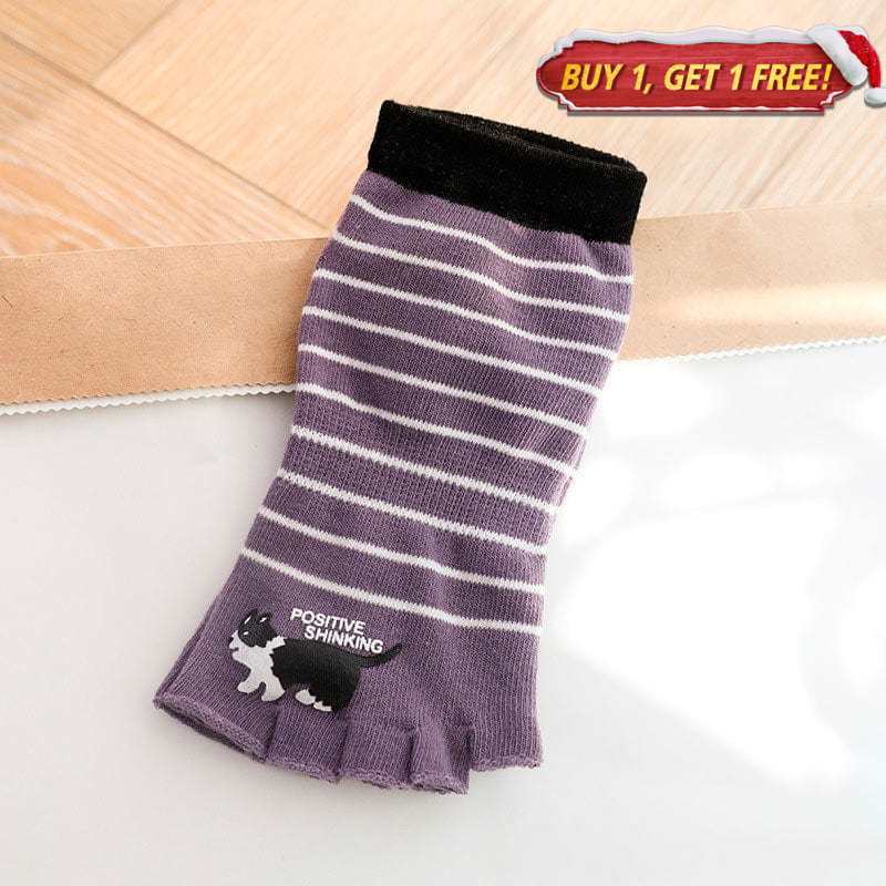 Purple Glovelike Socks丨NueShiny