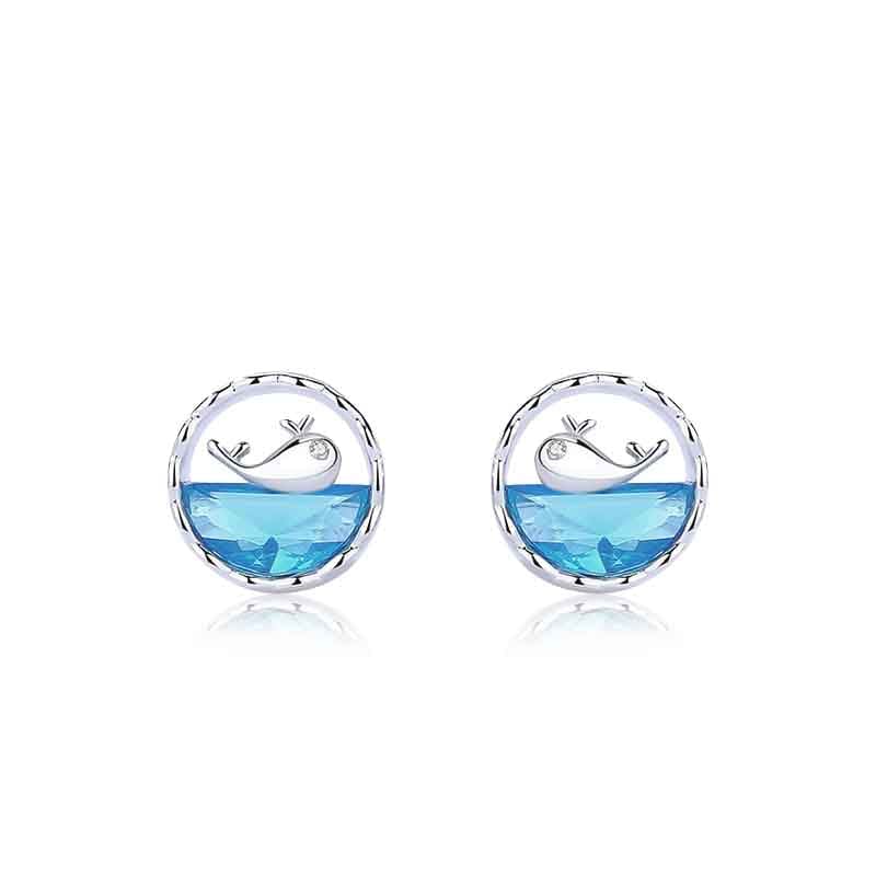 Whale Earrings | NueShiny