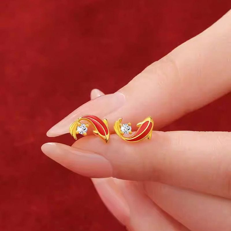 Koi Fish Earrings丨NueShiny